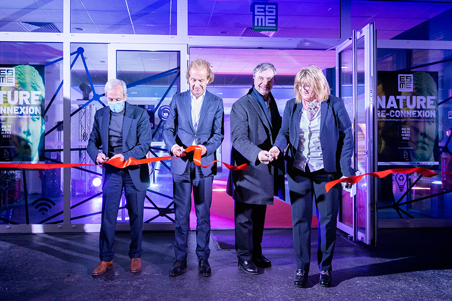 Arts numériques et festivités : l’ESME a inauguré son nouveau campus à Paris / Crédit photo : Quentin Chevrier