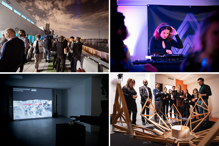 Arts numériques et festivités : l’ESME a inauguré son nouveau campus à Paris / Crédit photo : Quentin Chevrier